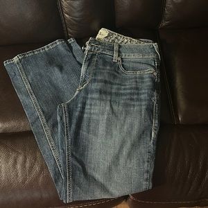 Ariat mid rise straight jeans